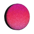 thumbnail image 1 of Naloa Light Purple Glitter PVC Leather Spare Tire Wheel Cover Spare Tire Cover, for Car Truck SUV Camper Trailer Universal Fit(14-17in)-17 inch, 1 of 6