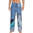 thumbnail image 1 of Naloa Lighthouse in Havana Pajama Pants Men, PJ Bottoms, Sleep & Lounge Pants-Small, 1 of 6