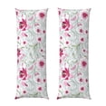 thumbnail image 1 of Naloa Lilies Flowers Body Pillow Cover, Pillowcases with Hidden Zipper Breathable Long Pillow Case (Pillows are not included,20x54 inch), 1 of 7