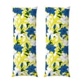 thumbnail image 1 of Naloa Lilies Flowers Super Soft 20x60 Body Pillow Case,Long Side Hidden Zipper（PILLOWS ARE NOT INCLUDED）, 1 of 6