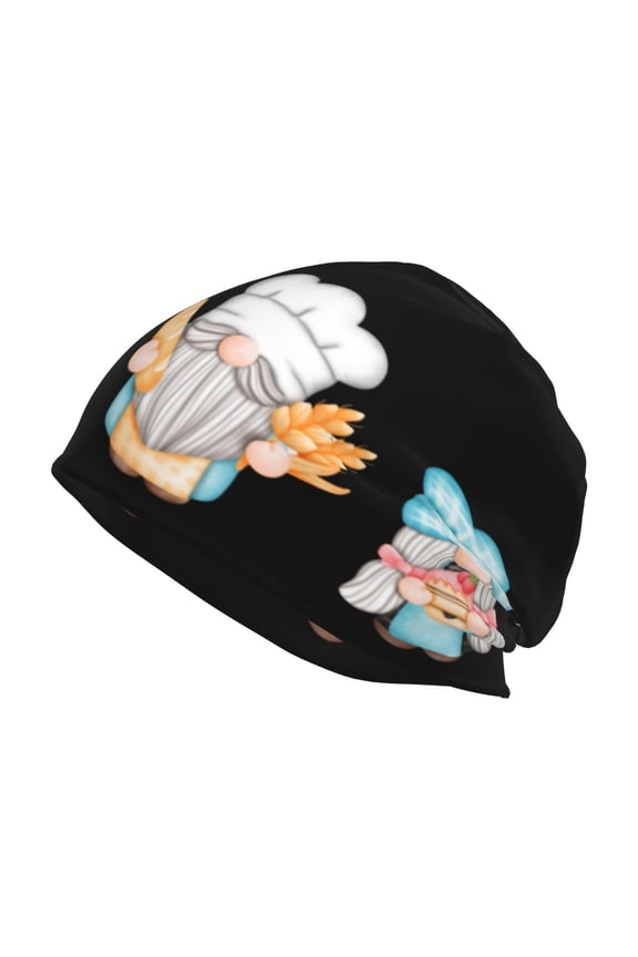Little Chef Gnome Beanie for Men Women Knitted Unisex Winter Hat Beanies Cap Knit Cuffed Beanies Hats