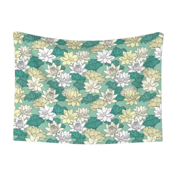 Naloa Lotus Flower1 Dog Blanket, 3 Sizes Cat Blanket for Indoor Cats Large Medium Small Dog Gifts-Small