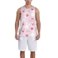 thumbnail image 1 of Naloa Love Rabbit Basketball Jersey Reversible Men's Mesh Athletic Sports Shirts Training Practice S-4XL4X-Large, 1 of 6