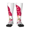 thumbnail image 1 of Naloa Love You Mom Thigh High Socks Extra Long Stretchy Sock Women Over Knee High Opaque Stocking Daily Wear, 1 of 6