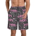 thumbnail image 1 of Naloa Lovely Mom Ever Men's Beach Shorts, Surfing shorts, Swim trunks, Quick Dry Swim Trunks for Surfing Beach Fun - X-Large, 1 of 9