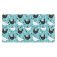 thumbnail image 1 of Naloa Lovely Roosters Gaming Mouse Pad Large Mouse Mat Long Extended Desk Pad Non-Slip Rubber Mice Pads Stitched Edges Thin Pad (16x29.5 Inch), 1 of 8