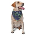 thumbnail image 1 of Naloa Magic Toads in Hats Dog Bandanas 1PC Washable Triangle Dog Scarfs Premium Durable Fabric, for Small Medium Large Dogs and Cats, 1 of 6