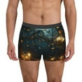 thumbnail image 1 of Naloa Magical Library Butterfly Night Mens Underwear - Boxers for Men, Mens Boxer Briefs, Classic Briefs for Men-Large, 1 of 5