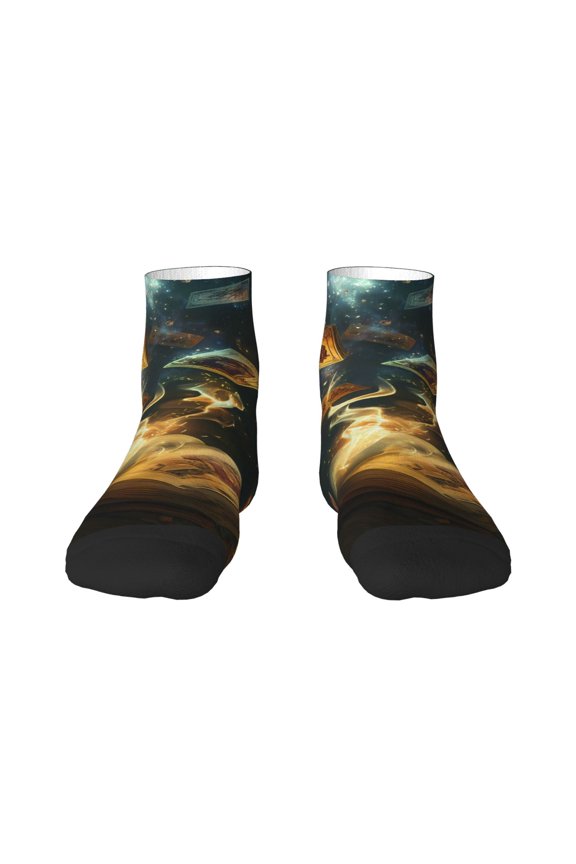 Magical Tarot Reading Ankle Socks for Women Non Slip Socks No Show Socks Classic Low Cut Casual Socks Casual Socks