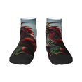 thumbnail image 1 of Naloa Majestic Red Dragon Ankle Socks for Women Non Slip Socks No Show Socks Classic Low Cut Casual Socks Casual Socks, 1 of 7
