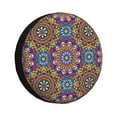thumbnail image 1 of Naloa Mandala PVC Leather Spare Tire Wheel Cover for Car Truck SUV Camper Trailer Universal Fit many size16 inch, 1 of 6