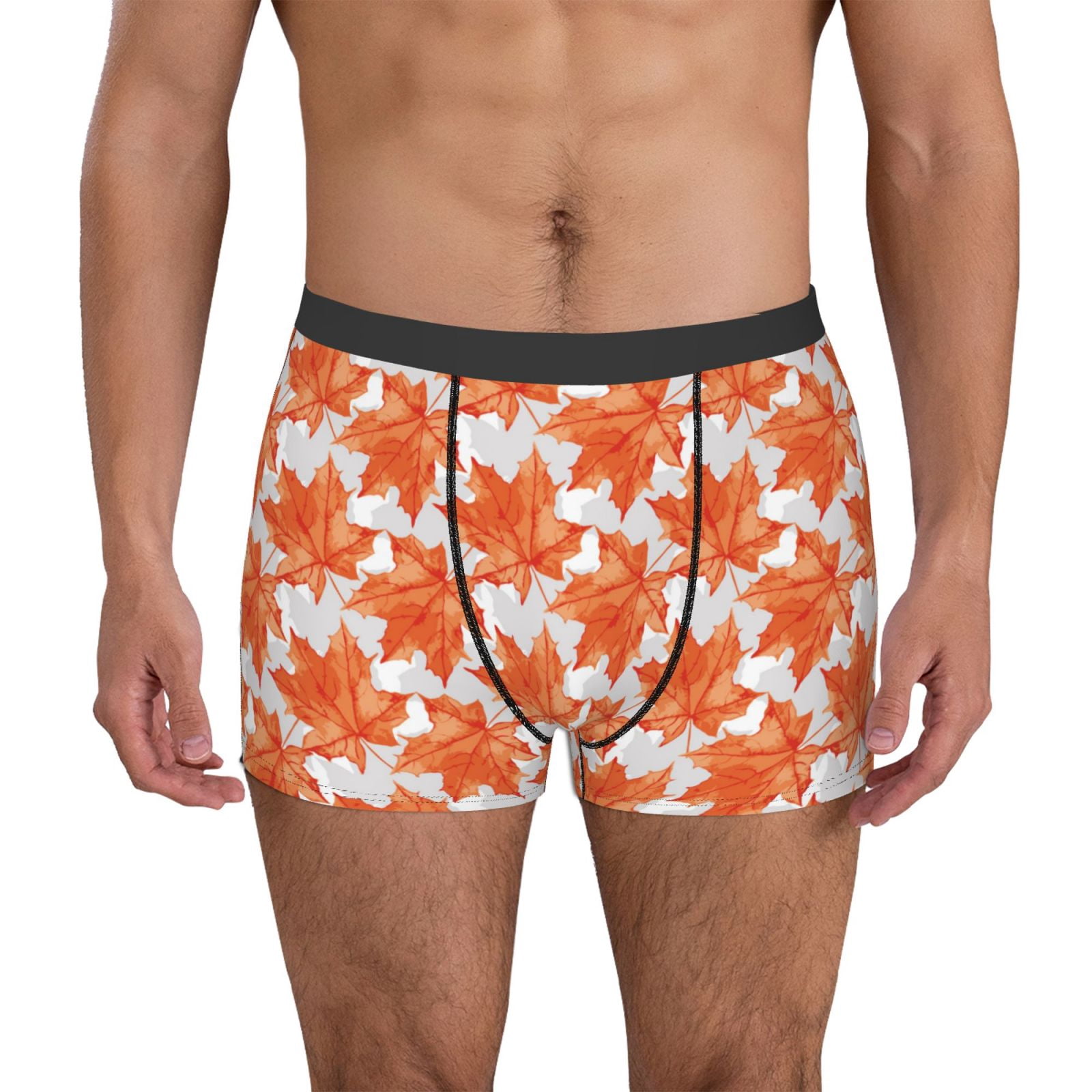 Naloa Maple Leaves A Mens Underwear - Boxers for Men, Mens Boxer Briefs ...