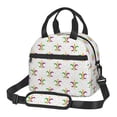 thumbnail image 1 of Naloa Mardi Gras Carnival1 Print Lunch Bag for Women & Men Insulated Lunch Box or Cooler Lunch Tote Bags for Work, Travel, Outdoor, 1 of 5