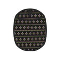 thumbnail image 1 of Naloa Mardi Gras Fleur de Lis Silicone Pot Holders, Oven Mitts Heat Resistant Hot Pads, Non Slip Pot Holder for Kitchen Baking and Cooking 9.4 x 7.5 Inches, 1 of 7