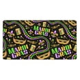thumbnail image 1 of Naloa Mardi Gras3 Gaming Mouse Pad Large Mouse Mat Long Extended Desk Pad Non-Slip Rubber Mice Pads Stitched Edges Thin Pad (16x29.5 Inch), 1 of 8