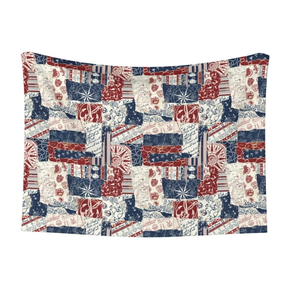 Naloa Marine Sailing Dog Blanket, 3 Sizes Cat Blanket for Indoor Cats Large Medium Small Dog Gifts-Medium