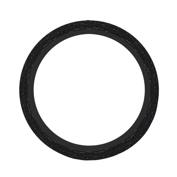 Naloa Mathematica Science Elastic Steering Wheel Cover, Auto Steering Wheel Cover – 15 Inch , Comfortable Grip, Fit Suvs,Vans Cars,Trucks