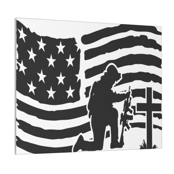 Naloa Memorial Day1 Print Canvas Bathroom Wall Art,Bathroom Wall Art Decoration, Canvas Poster Prints,Decorative Paintings for Living Room, Bathroom, Kids Room
