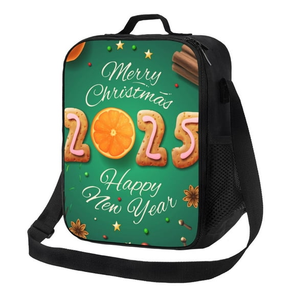 Naloa Merry Christmas 2025 Lunch box Lunch bag for men women Large capacity Lunchbox Insulated Lunch bag Lunch box cooler