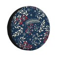 thumbnail image 1 of Naloa Merry Christmas PVC Leather Spare Tire Wheel Cover for Car Truck SUV Camper Trailer Universal Fit many size17 inch, 1 of 6