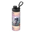 thumbnail image 1 of Naloa Mist Sunflower Skull 18oz Sports Insulated Kettle, Stainless Steel Insulated Cup for Women Men for Fitness, Gym & Outdoor, 1 of 7