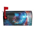 thumbnail image 1 of Naloa Modern Colorful Eyes Mailbox Covers Magnetic Post Box Cover Post Letter Box Cover Garden Decor-21x18 in, 1 of 8