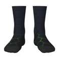 thumbnail image 1 of Naloa Modern Hexagonal Neon Grid Kids Socks Unisex Kids and Toddlers' Crew Socks, ,1 Pairs, 1 of 5