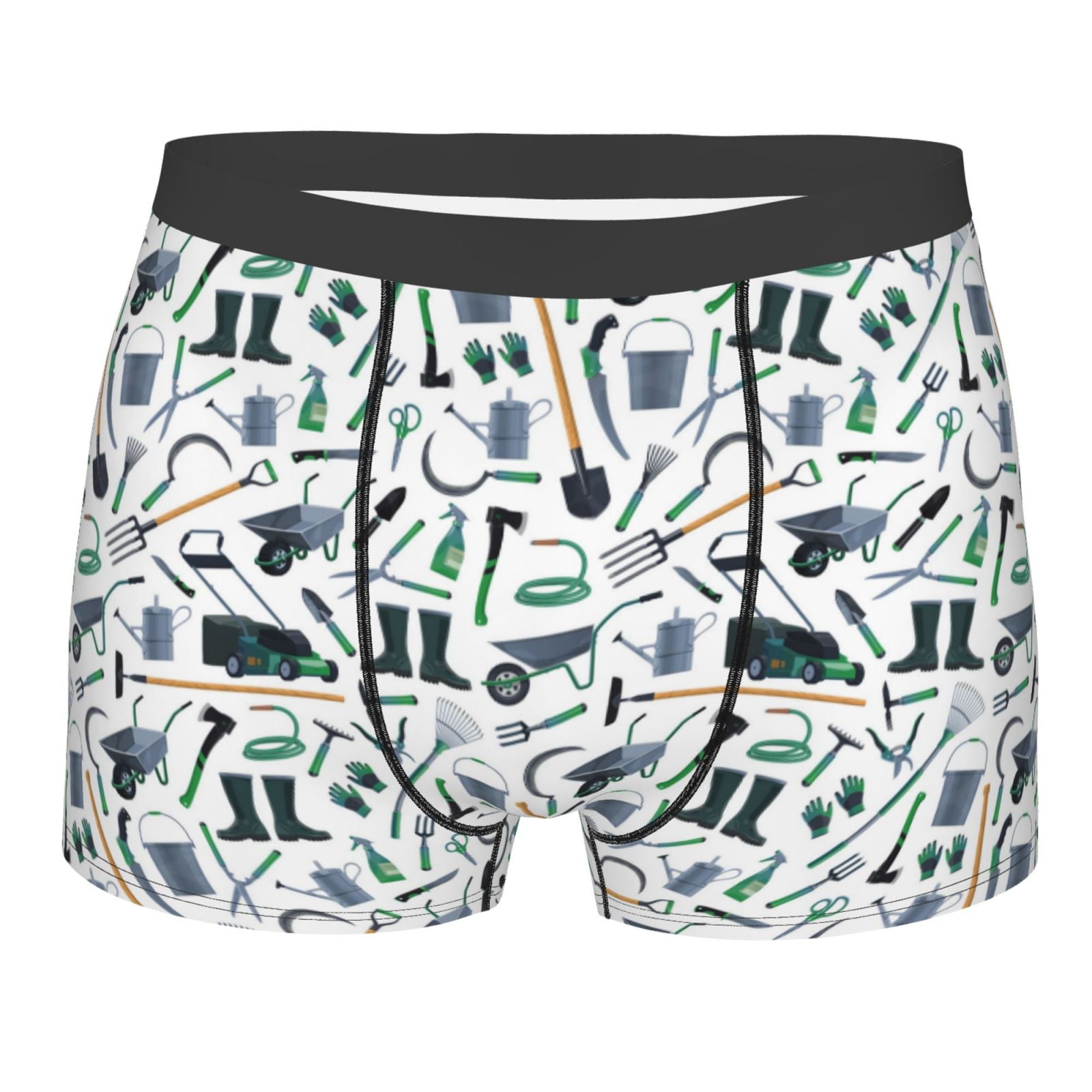 Naloa Modern Industry Print Mens Underwear - Boxers for Men, Classic ...