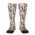 thumbnail image 1 of Naloa Modern Life Thigh High Socks Extra Long Stretchy Sock Women Over Knee High Opaque Stocking Daily Wear, 1 of 6
