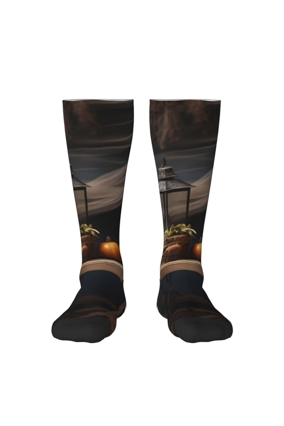 Modern Skull Sisters Thigh High Socks Extra Long Stretchy Sock Women Over Knee High Opaque Stocking Daily Wear