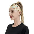 thumbnail image 1 of Naloa Monkeys in the Jungle Fashionable Sport Sweatband for Running, Yoga, Basketball - Head Circumference 19.6-22.4 inches, 1 of 9