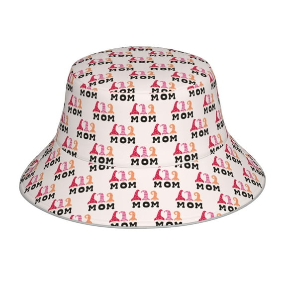 Naloa Mothers Day Reflective Double-Sided Bucket Hat, Sun Hat, Soft and Breathable for Gardening, Beaching, Camping, Hiking, Fishing