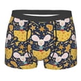thumbnail image 1 of Naloa Mouse Cheese Print Mens Underwear - Boxers for Men, Classic Briefs for Men, 1 of 9