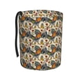 thumbnail image 1 of Naloa Multi-Colored Roosters Car Trash Can Garbage Car Accessories Trash Can Car Waste Bin for for Driver and Passenger Any Vehicle, 1 of 7