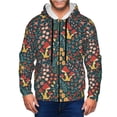 thumbnail image 1 of Naloa Mushrooms And Flowers Men’s Hoodies, Zip up Hoodie, Sweatshirts,Hoodies for Men Sizes S-3XL-X-Large, 1 of 5