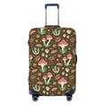 thumbnail image 1 of Naloa Mushrooms and Autumn Elastic Suitcase Protector, Travel Suitcase Protector Cover Fits 18-32in Suitcase - Medium, 1 of 9