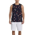 thumbnail image 1 of Naloa Mushrooms3 Basketball Jersey Reversible Men's Mesh Athletic Sports Shirts Training Practice S-4XLLarge, 1 of 6