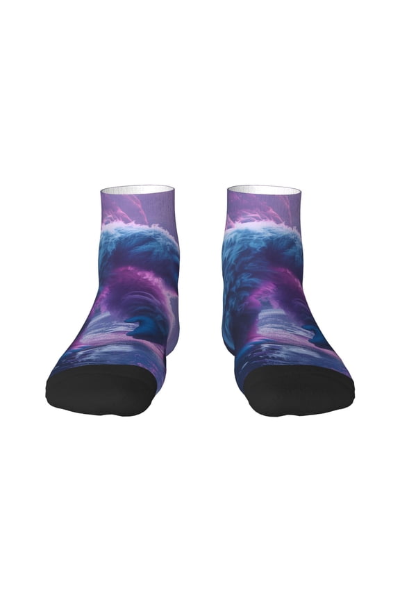 Mystical White gorilla Jungle Ankle Socks for Women Non Slip Socks No Show Socks Classic Low Cut Casual Socks Casual Socks