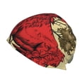 thumbnail image 1 of Naloa Mythical Red Stag Illustration Beanie for Men Women Knitted Unisex Winter Hat Beanies Cap Knit Cuffed Beanies Hats, 1 of 7