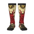 thumbnail image 1 of Naloa Mythical Red Stag Illustration Knee Socks, High Socks Long Stretchy Sock Women Knee High Stocking, Long Socks for Women, 1 of 6