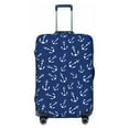 thumbnail image 1 of Naloa Nautical Anchors Elastic Suitcase Protector, Travel Suitcase Protector Cover Fits 18-32in Suitcase - Small, 1 of 9
