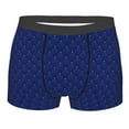 thumbnail image 1 of Naloa Navy Blue Print Mens Underwear - Boxers for Men, Classic Briefs for Men, 1 of 9
