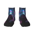 thumbnail image 1 of Naloa Neon Night Cityscape Ankle Socks for Women Non Slip Socks No Show Socks Classic Low Cut Casual Socks Casual Socks, 1 of 7