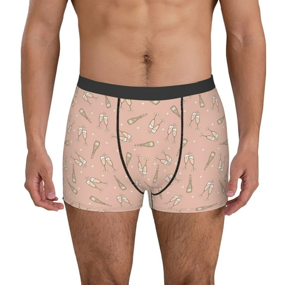 Naloa New Year'S Eve Party Mens Underwear - Boxers for Men, Mens Boxer Briefs, Classic Briefs for Men-XX-Large
