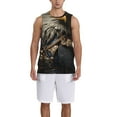 thumbnail image 1 of Naloa Noble Style Bald Eagle Basketball Jersey Reversible Men's Mesh Athletic Sports Shirts Training Practice S-4XLMedium, 1 of 6