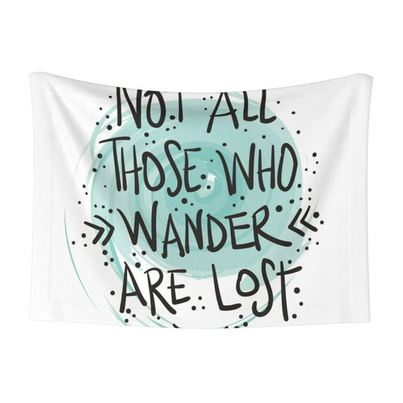 Naloa Not All Who Wander Are Lost1 Dog Blanket, 3 Sizes Cat Blanket for Indoor Cats Large Medium Small Dog Gifts-Medium