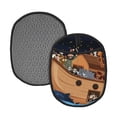 thumbnail image 1 of Naloa Ocean Scene with Noah's Ark Silicone Pot Holders, Oven Mitts Heat Resistant Hot Pads, Non Slip Pot Holder for Kitchen Baking and Cooking 9.4 x 7.5 Inches, 1 of 7