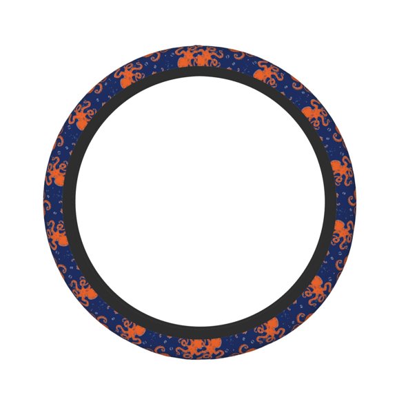 Naloa Octopus Elastic Steering Wheel Cover, Auto Steering Wheel Cover – 15 Inch , Comfortable Grip, Fit Suvs,Vans Cars,Trucks