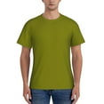 thumbnail image 1 of Naloa Olive Men's T-Shirt Sport T-shirt Men's Basic Tee Casual Men's Shirt, Round Neck, Short Sleeves - Medium, 1 of 5