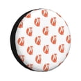 thumbnail image 1 of Naloa Orange Fox PVC Leather Spare Tire Wheel Cover for Car Truck SUV Camper Trailer Universal Fit many size16 inch, 1 of 6